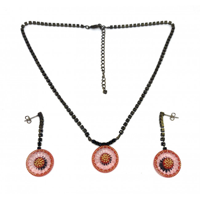 Maple - Earrings with Strass